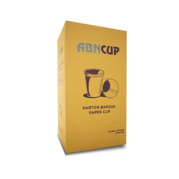 Abncup Karton Bardak 4 Oz 50 Adet x 40 Fişek 2000 Adet