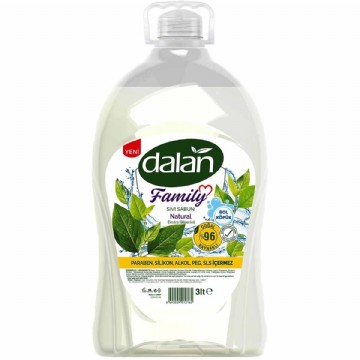 Dalan Family Sıvı Sabun Natural 3 Lt x 4 Adet